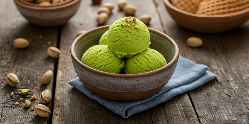 PISTACHIO ICE CREAM